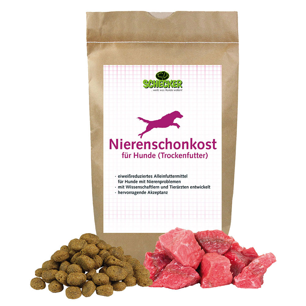 Afstotend Interpersoonlijk Verknald Schecker dieetvoer voor honden met nierproblemen (droogvoer) nu kopen bij  schecker!