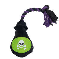 Halloween Pluche giffles met touw